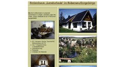 Desktop Screenshot of landurlaub.ruebenau.de