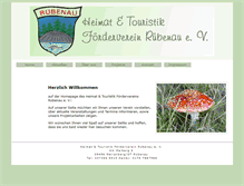 Tablet Screenshot of foerderverein.ruebenau.de