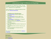 Tablet Screenshot of gaestezimmer-lange.ruebenau.de